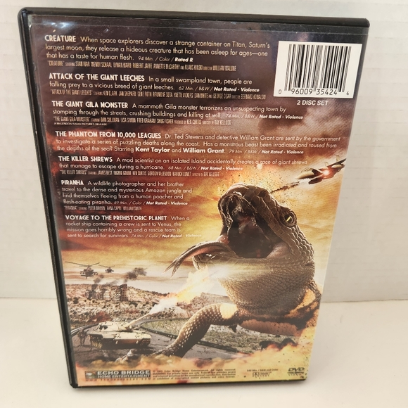 The Jurassic Collection 7 Movies 2 Disc Set  DVD - Picture 7 of 7
